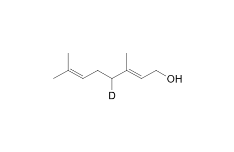 (E)-3,7-Dimethyl[4-D]octa-2,6-dien-1-ol