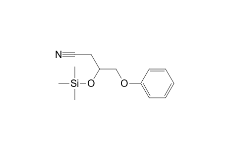 4-Phenoxy-3-trimethylsilyloxy-butyronitrile