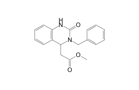 2-(3-benzyl-2-keto-1,4-dihydroquinazolin-4-yl)acetic acid methyl ester