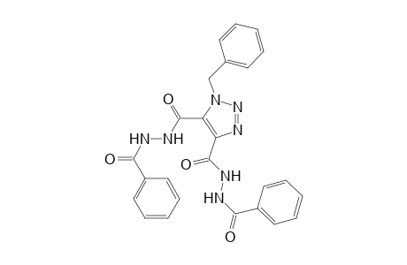 4,5-Bis[N'-benzoyl-N-hydrazinocarbonyl]-1-benzyl-1,2,3-triazole