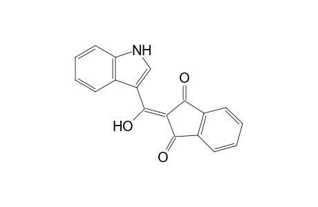 2-[1H-indol-3-yl(oxidanyl)methylidene]indene-1,3-dione