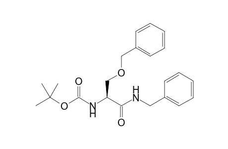 [(1S)-2-Oxo-1-[(phenylmethoxy)methyl]-2-[(phenylmethyl)amino]ethylcarbamic acid 1,1-dimethylethyl ester