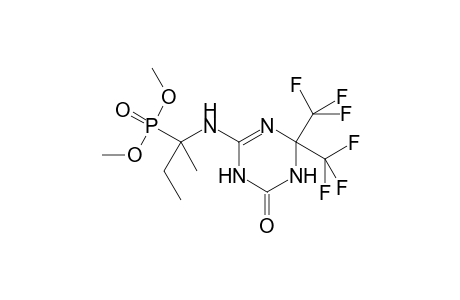 Dimethyl (2-{[6-oxo-4,4-bis(trifluoromethyl)-1,4,5,6-tetrahydro-1,3,5-triazin-2-yl]amino}butan-2-yl)phosphonate