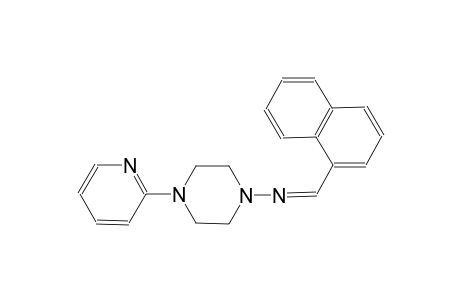 1-piperazinamine, N-[(Z)-1-naphthalenylmethylidene]-4-(2-pyridinyl)-