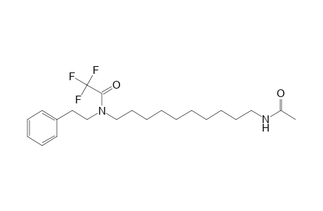 Acetamide, N-[10-(acetylamino)decyl]-2,2,2-trifluoro-N-(2-phenylethyl)-
