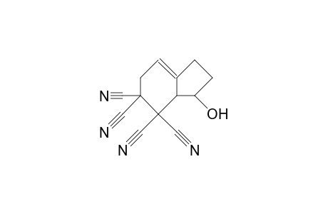 9-Hydroxy-2,2,3,3-tetracyano-bicyclo(4.3.0)non-5-ene