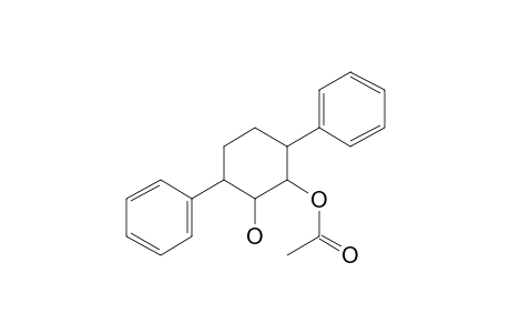 (2-Hydroxy-3,6-diphenylcyclohexyl) acetate