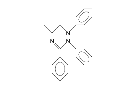 5-Methyl-1,2,3-triphenyl-1,2,5,6-tetrahydro-1,2,4-triazine