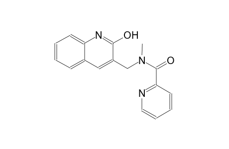 N-[(2-hydroxy-3-quinolinyl)methyl]-N-methyl-2-pyridinecarboxamide