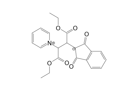 Diethyl 2-[indane-1',3'-dione-2'-yl-2'-ylide]-3-pyridinium-1,4-butanedioate