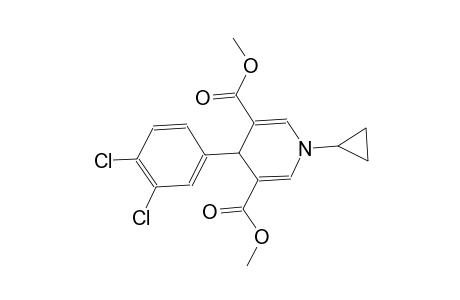 dimethyl 1-cyclopropyl-4-(3,4-dichlorophenyl)-1,4-dihydro-3,5-pyridinedicarboxylate