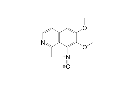 Isoquinoline, 8-isocyano-6,7-dimethoxy-1-methyl-
