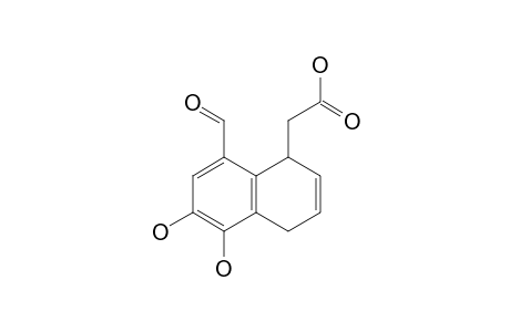 5-CARBOXYMETHYL-4-FORMYL-1,2-DIHYDROXY-5,8-DIHYDRONAPHTHALENE