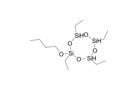 Butyl 2,4,6,8-tetraethyl-1,3,5,7,2,4,6,8-tetraoxatetrasilocan-2-yl ether