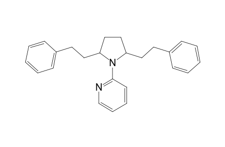2,5-BIS-(2-PHENYLETHYL)-1-(2-PYRIDINYL)-PYRROLIDINE;MAJOR-ISOMER