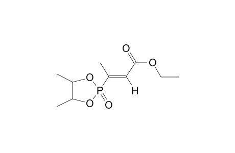 2-OXO-2-(1-ETHOXYCARBONYLPROP-1-EN-2-YL)-4,5-DIMETHYL-1,3,2-DIOXAPHOSPHOLANE