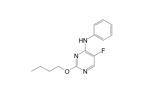 2-Butoxy-5-fluoro-N-phenylpyrimidin-4-amine