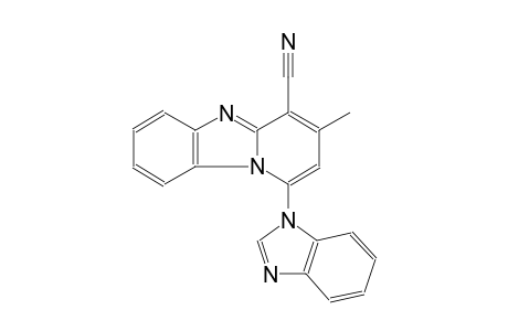 1-(1H-benzimidazol-1-yl)-3-methylpyrido[1,2-a]benzimidazole-4-carbonitrile