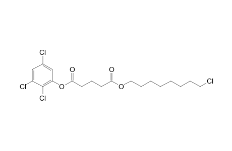 Glutaric acid, 8-chlorooctyl 2,3,5-trichlorophenyl ester