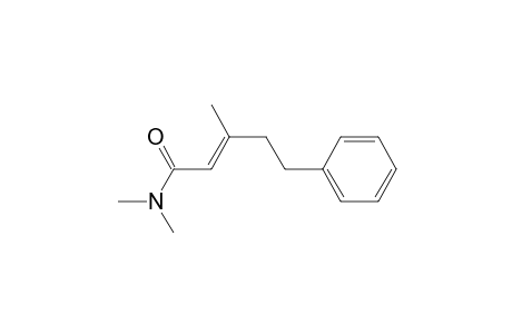 (E)-N,N-3-Trimethyl-5-phenyl-2-pentenamide