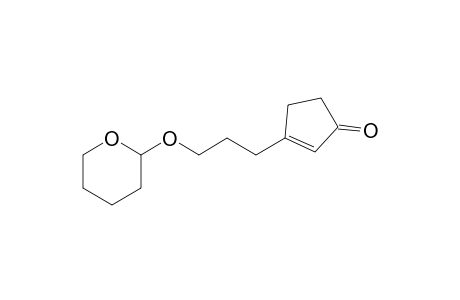 3-(3'-Tetrahydropyranoxypropyl)cyclopentenone