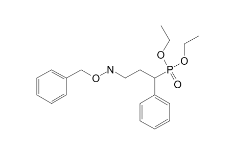 DIETHYL-3-(BENZYLOXYAMINO)-1-PHENYLPROPYLPHOSPHONATE