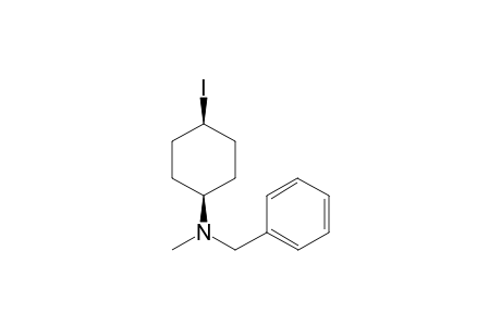 N-benzyl-cis-4-iodo-N-methylcyclohexanamine