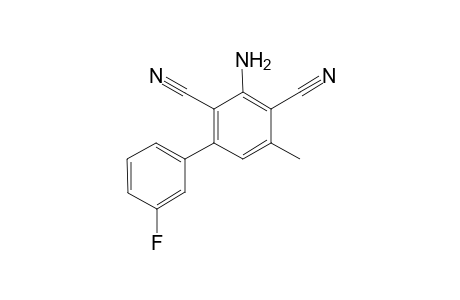 2,6-Dicyano-5-methyl-3-(3-fluorophenyl)aniline