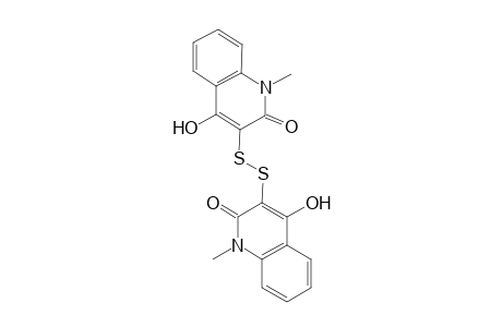 3,3'-Disulfanediylbis(4-hydroxy-1-methylquinolin-2(1H)-one)