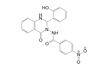 N-(2-(2-hydroxyphenyl)-4-oxo-1,4-dihydro-3(2H)-quinazolinyl)-4-nitrobenzamide