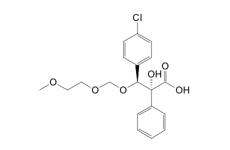 (2R,3S)-2-Phenyl-2-hydroxy-3-(4-chlorophenyl)-3-(2-methoxyethoxymethyoxy)propanoic acid