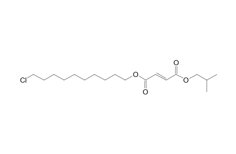 Fumaric acid, 10-chlorodecyl isobutyl ester