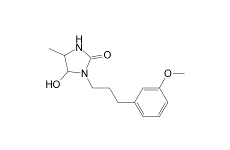 cis/trans-3-[3-(m-Methoxyphenyl)propyl]-4-hydroxy-5-methylimidazolidin-2-one