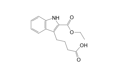 4-(2-carbethoxy-1H-indol-3-yl)butyric acid