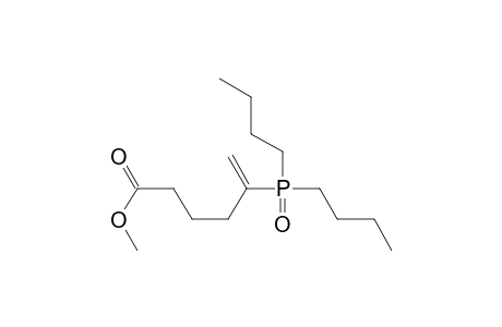 Methyl 5-dibutylphosphinyl-5-hexenoate