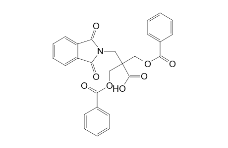 2,2-Bis(benzoyloxymethyl)-3-phthalimidopropanoic acid