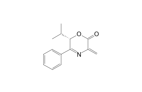 6-Isopropyl-3-methylene-5-phenyl-2-oxo-3,6-dihydro-2H-1,4-oxazin-2-one