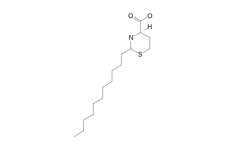 (2R*,4R*)/(2S*,4R*)-2-UNDECYL-1,3-THIAZINANE-4-CARBOXYLIC-ACID