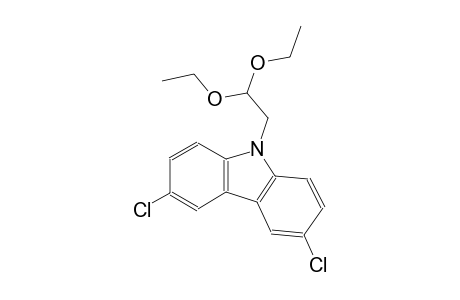 3,6-dichloro-9-(2,2-diethoxyethyl)-9H-carbazole