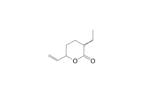 3-ethylidene-6-vinyl-tetrahydropyran-2-one