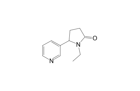 1-Ethyl-5-(3-pyridinyl)-2-pyrrolidinone