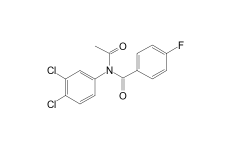 N-(3,4-Dichlorophenyl)-4-fluorobenzamide, N-acetyl