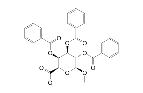 METHYL-2,3,4-TRI-O-BENZOYL-BETA-D-GALACTOPYRANUROIC-ACID