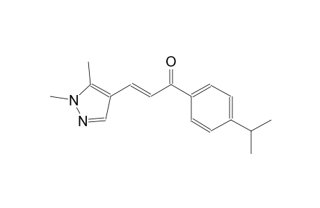 (2E)-3-(1,5-dimethyl-1H-pyrazol-4-yl)-1-(4-isopropylphenyl)-2-propen-1-one