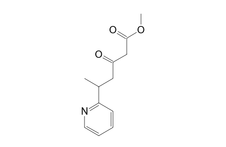 METHYL-3-OXO-5-(2-PYRIDYL)-HEXANOATE