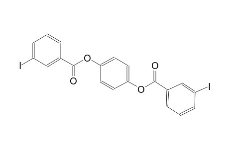 benzoic acid, 3-iodo-, 4-[(3-iodobenzoyl)oxy]phenyl ester