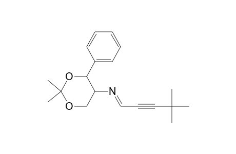2,2-Dimethyl-4-phenyl-N-(4',4'-dimethylpent-2'-yn-1'-ylidene)-1,3-dioxan-5-amine