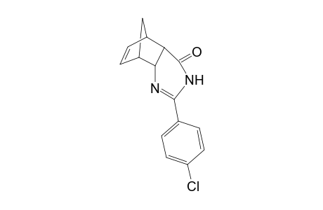 (diendo)-2-(p-Chlorophenyl)norborneno[5,6-a]-(1,3)-pyrimidin-4(3H)-one