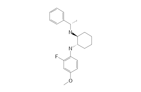 (1S,2S)-N(1)-(2-FLUORO-4-METHOXYPHENYL)-N(2)-[(S)-1-PHENYLETHYL]-CYCLOHEXANE-1,2-DIAMINE