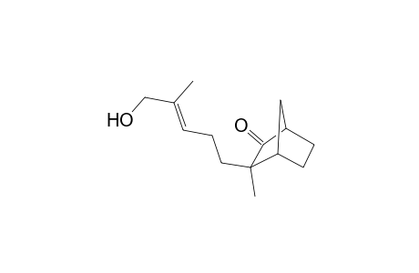 3-Methyl-3-(4-hydroxymethyl-3-pentenyl}-bicyclo[2.2.1]heptan-2-one